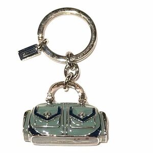 NWOT Vintage Coach Single Handbag Fob keychain